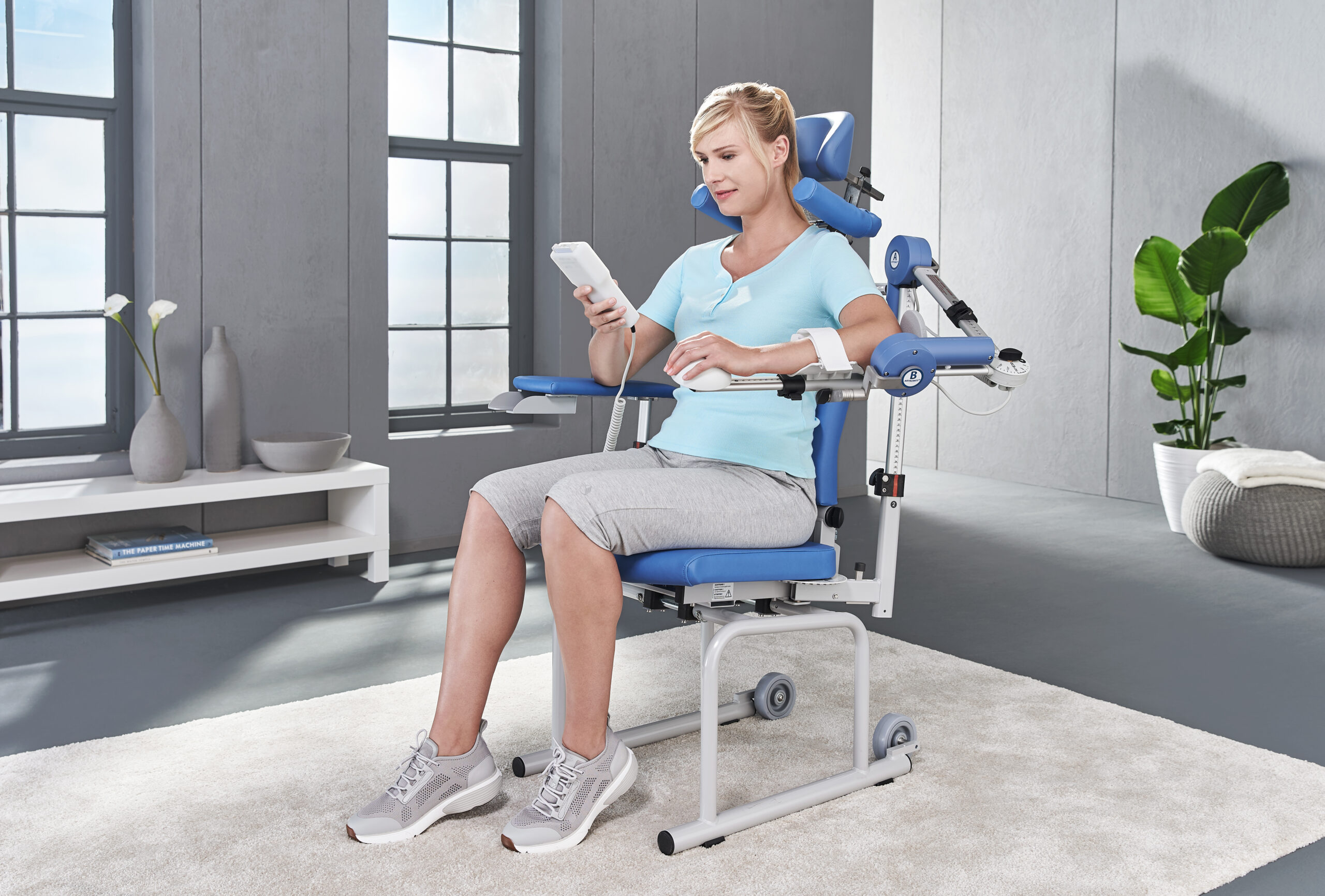 Schulterbewegungsschiene zur Heimtherapie